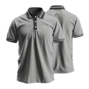 Polo Gris "Logo El Trono de México"