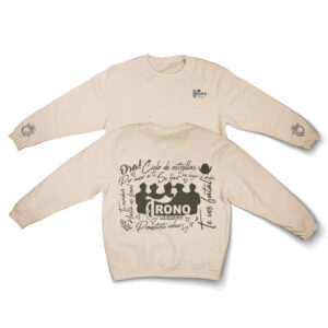 Sudadera Crema Trono de México